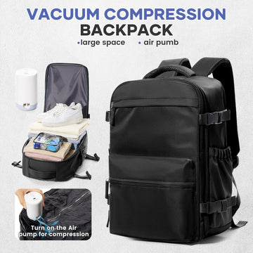 Vacuum Backpack Travel Backpack - Expandable & Lightweight
